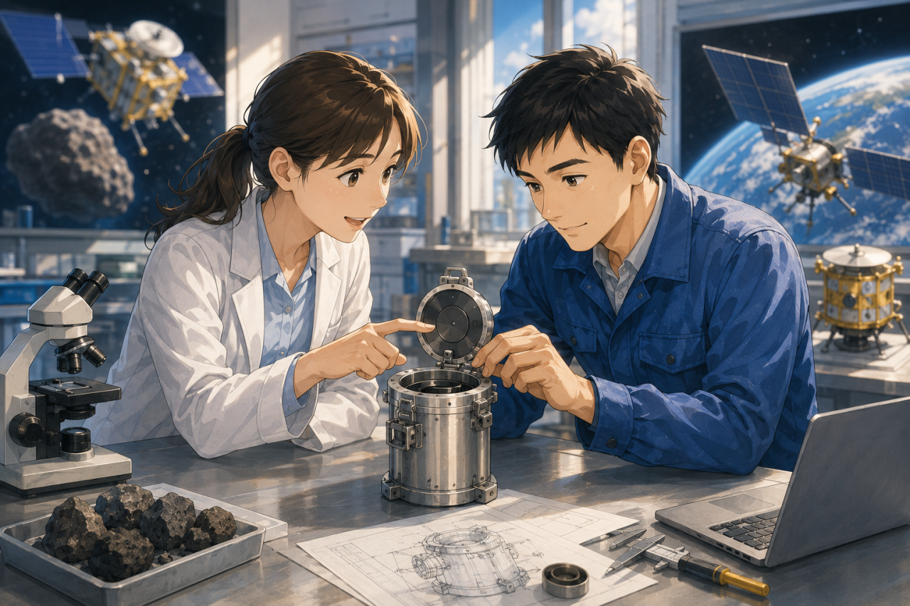読む宇宙】宇宙の石を持ち帰るために、考えなければならなかったこと