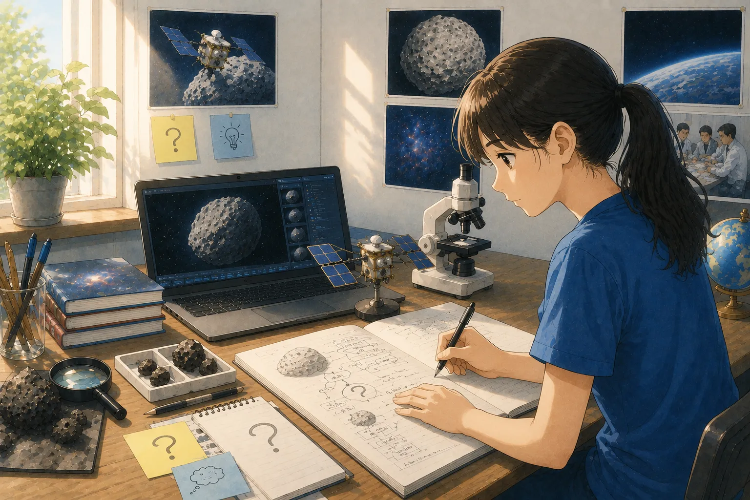 【読む宇宙】その石、どこから来たの？ ーはやぶさ2から考える自由研究のはじめ方ー