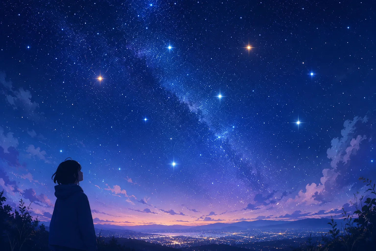 夜空で一番明るい星は？日本で見える1等星ランキング